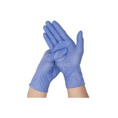 Disposable Blend Nitrile Gloves